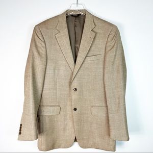 JOS A. Banks Men's Size 40L Natural Tan Jacket